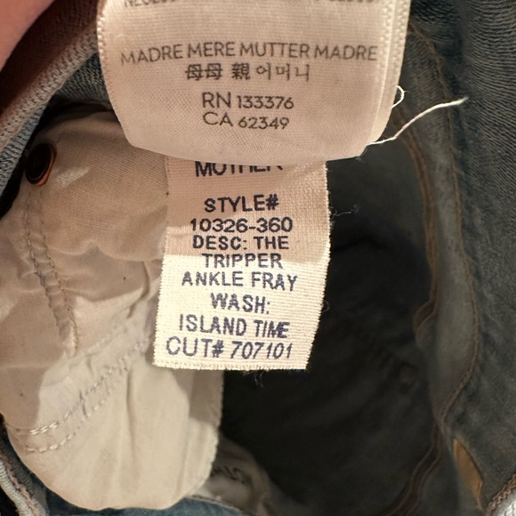 Mother Denim - Tripper Ankle Fray - Picture 7 of 8